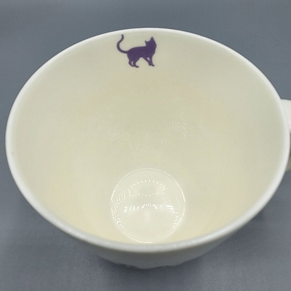 THL Crazy Cat Lady with purple and pink cat graphic coffee mug - Picture 6 of 6